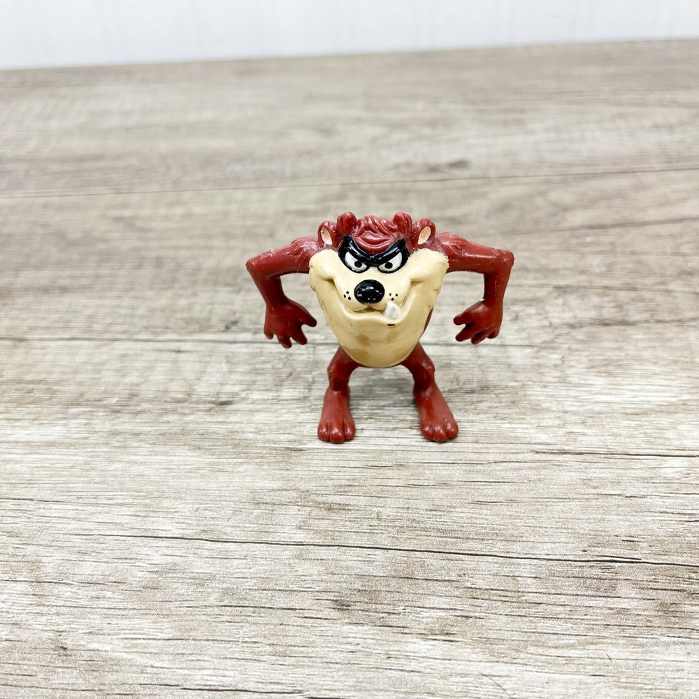Looney Tunes TAZ Tasmanian Devil Figure PVC Vinyl Figure 2.5 " Warner Bros 1991